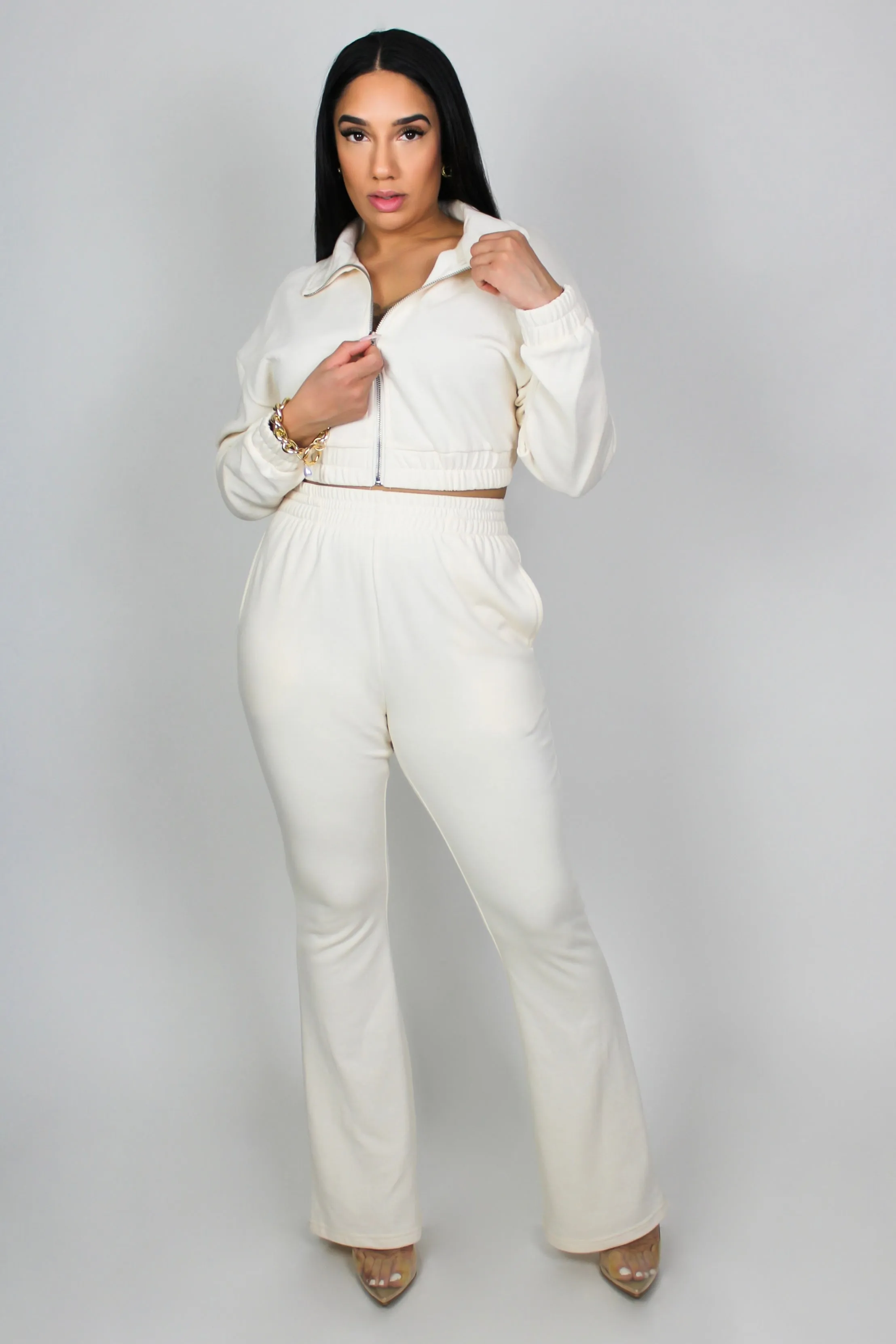 Be Right Back Flare Set (Ivory)
