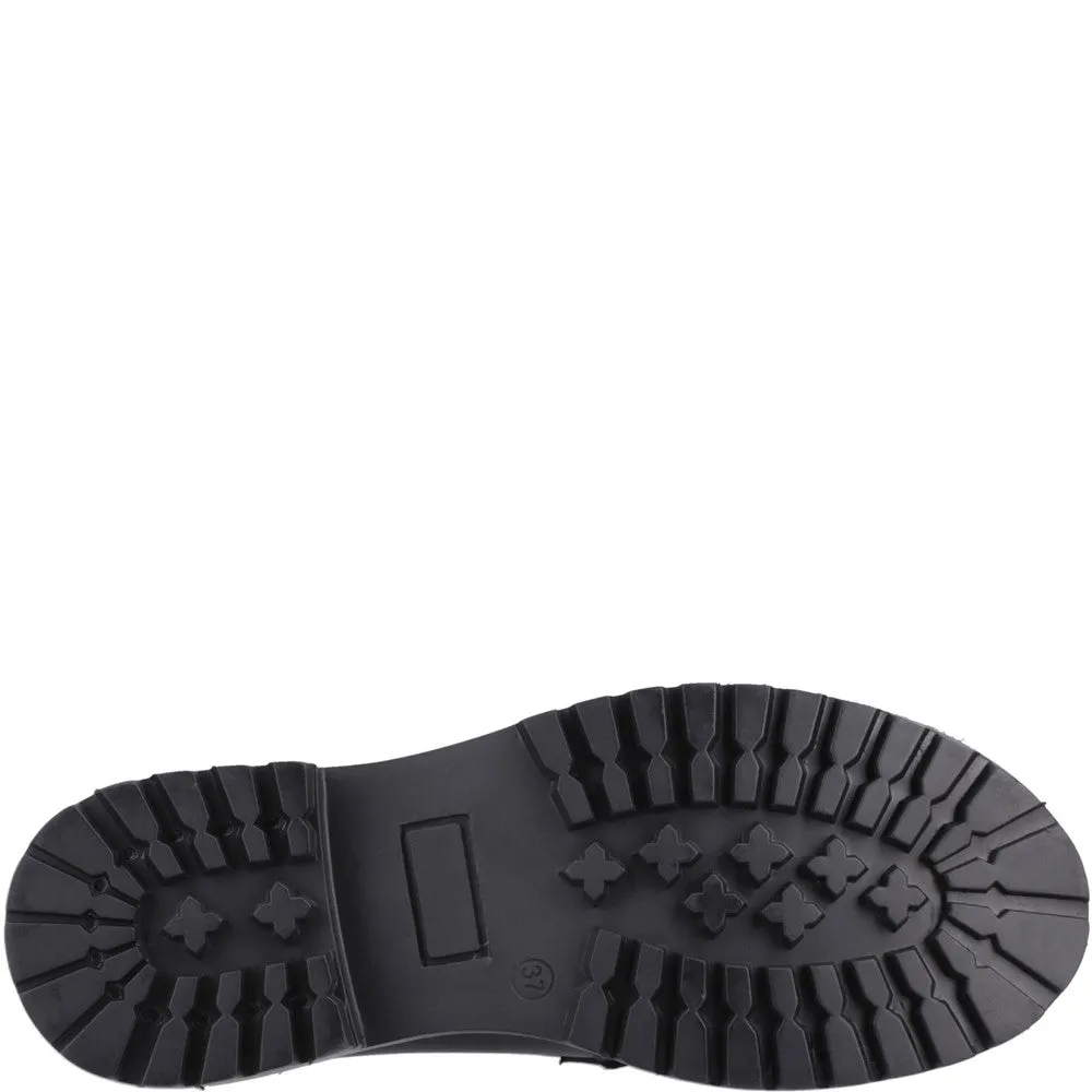 Black/Black Abigail Senior School Shoes
