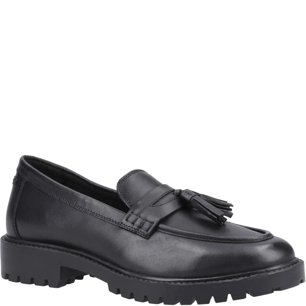 Black/Black Abigail Senior School Shoes