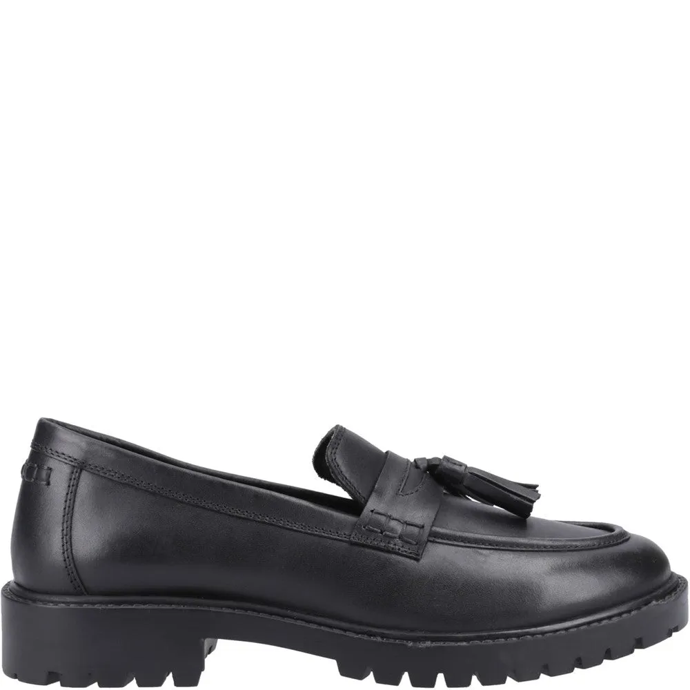 Black/Black Abigail Senior School Shoes