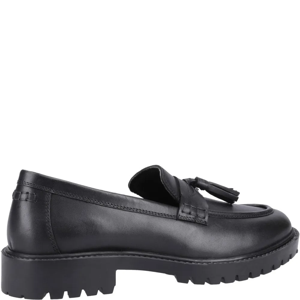 Black/Black Abigail Senior School Shoes