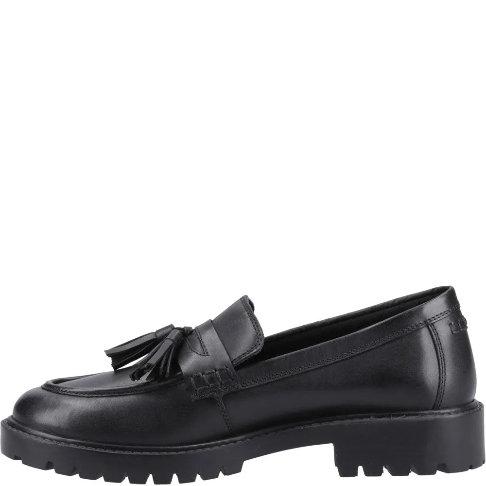 Black/Black Abigail Senior School Shoes