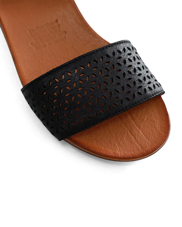 BUENO ADELAIDE-LSA FLAT SANDALS (LARGE SIZES 43 TO 46)