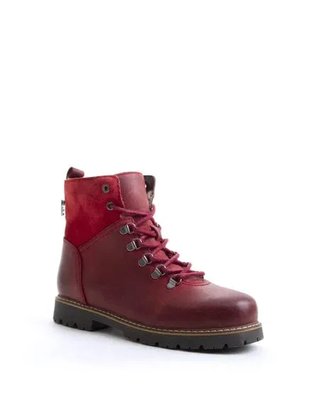 Bulle Women's Noelle Winter Boots- Red