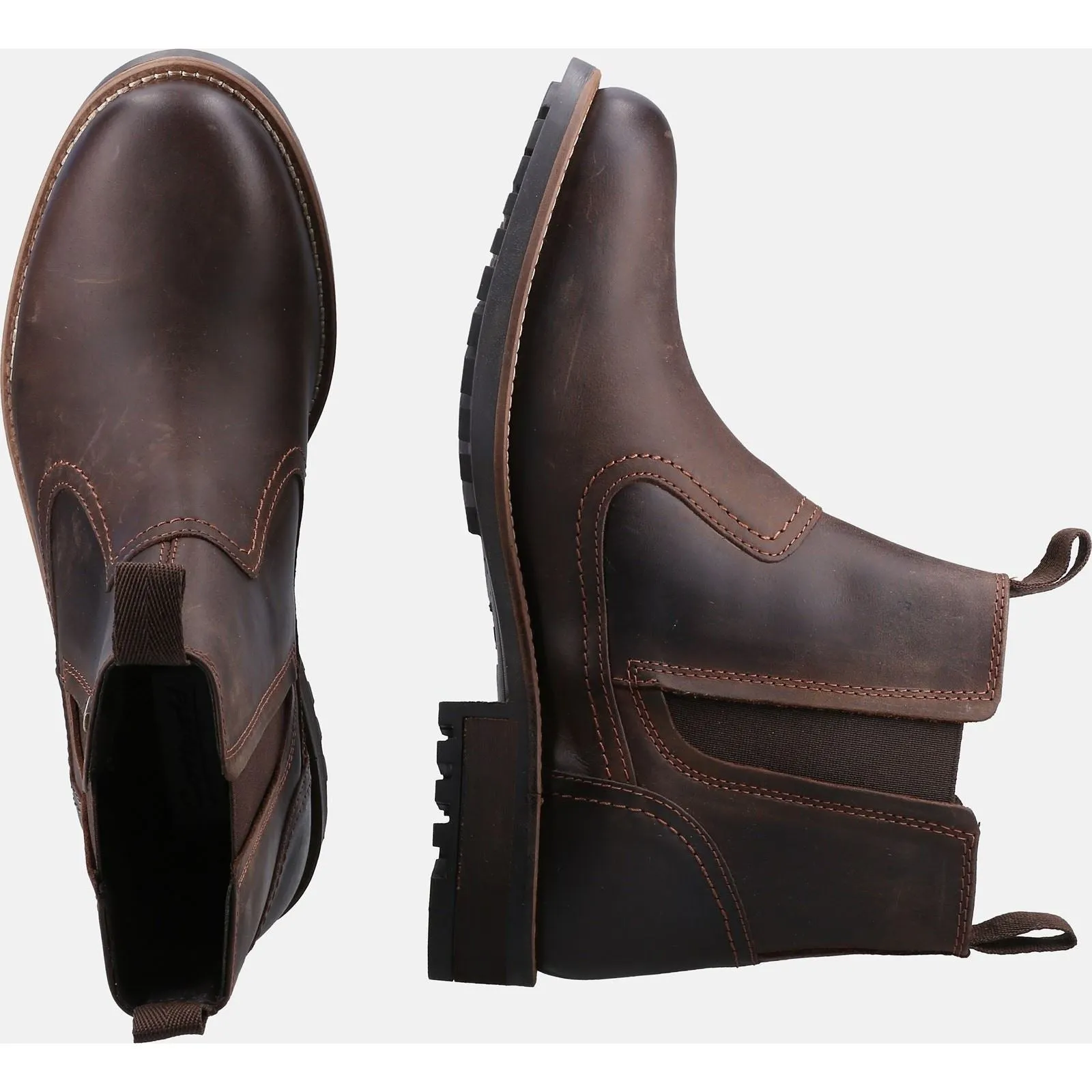 Cotswold Men Boots - Worcester Boot in Brown, 6-12