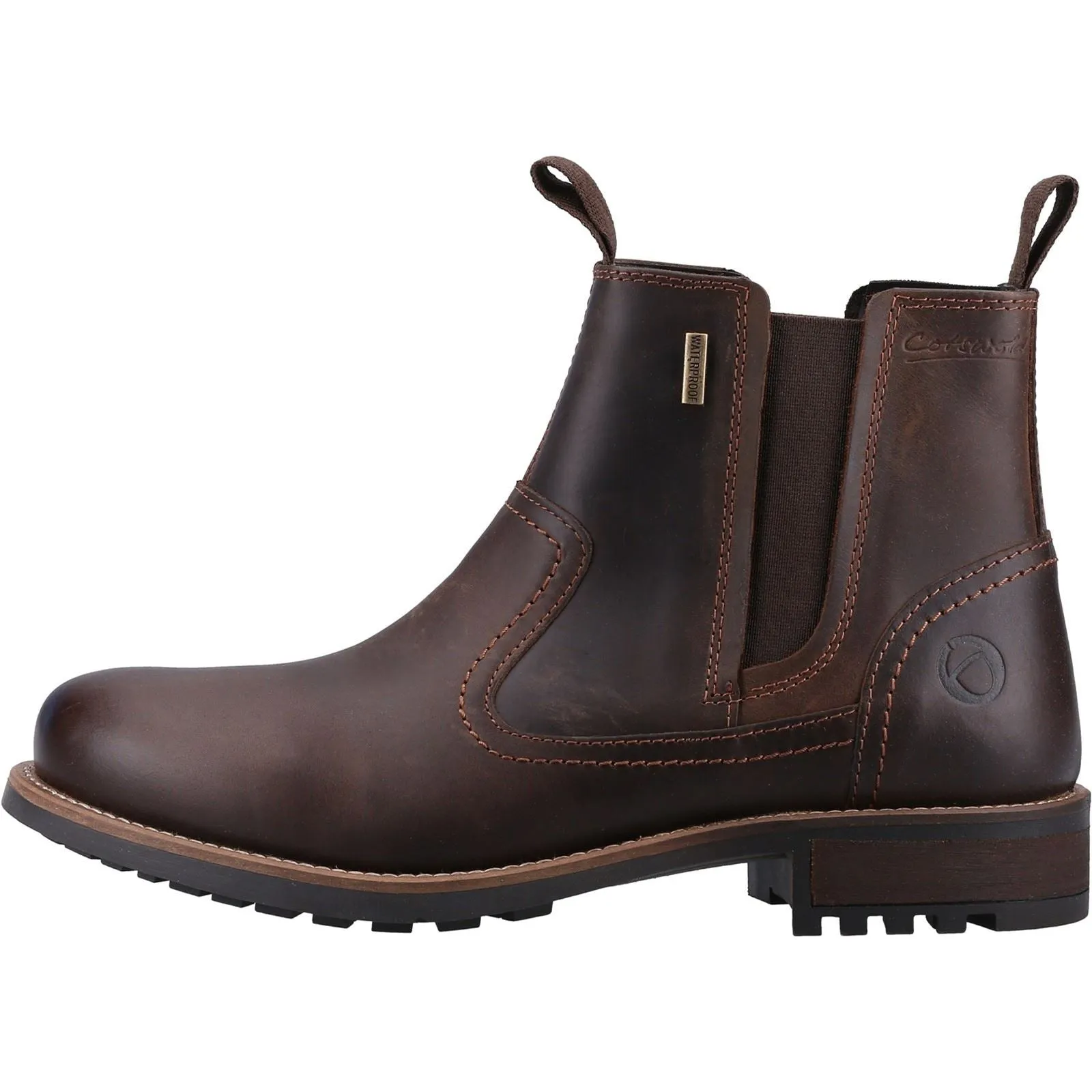 Cotswold Men Boots - Worcester Boot in Brown, 6-12