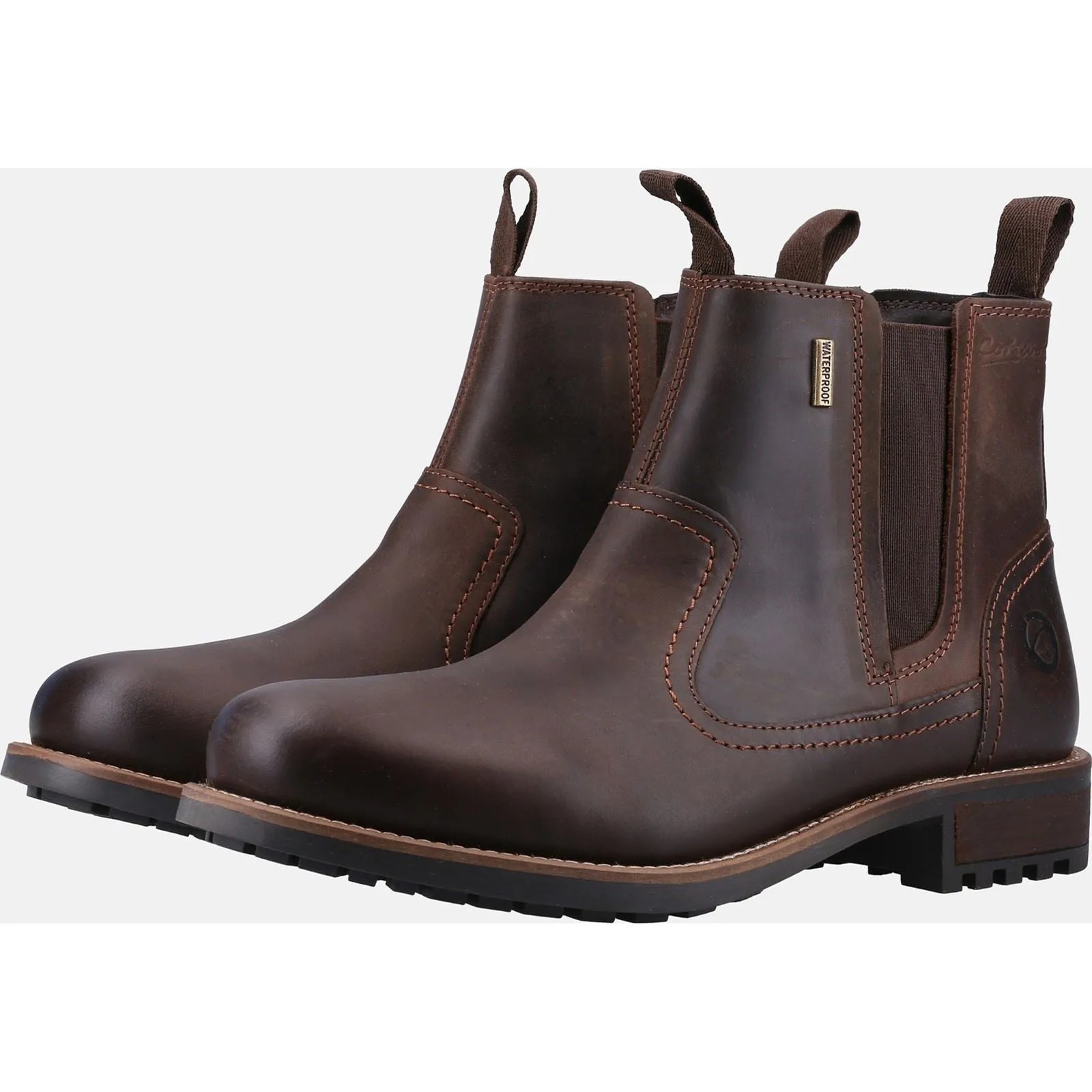 Cotswold Men Boots - Worcester Boot in Brown, 6-12
