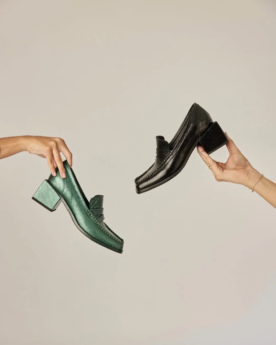 Cumbi Moccasins - Green