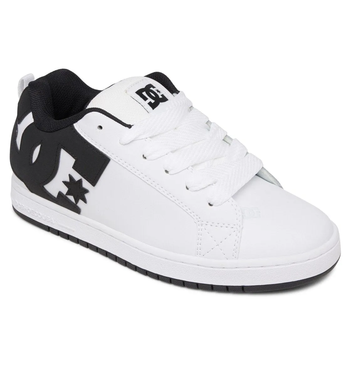 DC - Court Graffik (White/Black/Black)