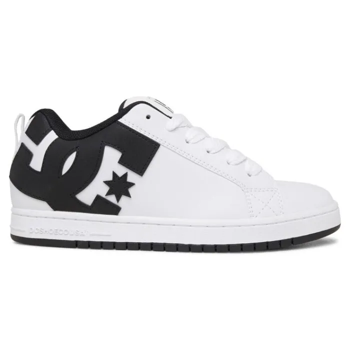 DC - Court Graffik (White/Black/Black)