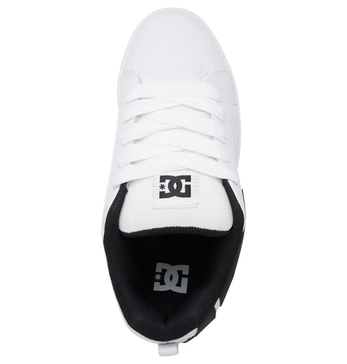 DC - Court Graffik (White/Black/Black)