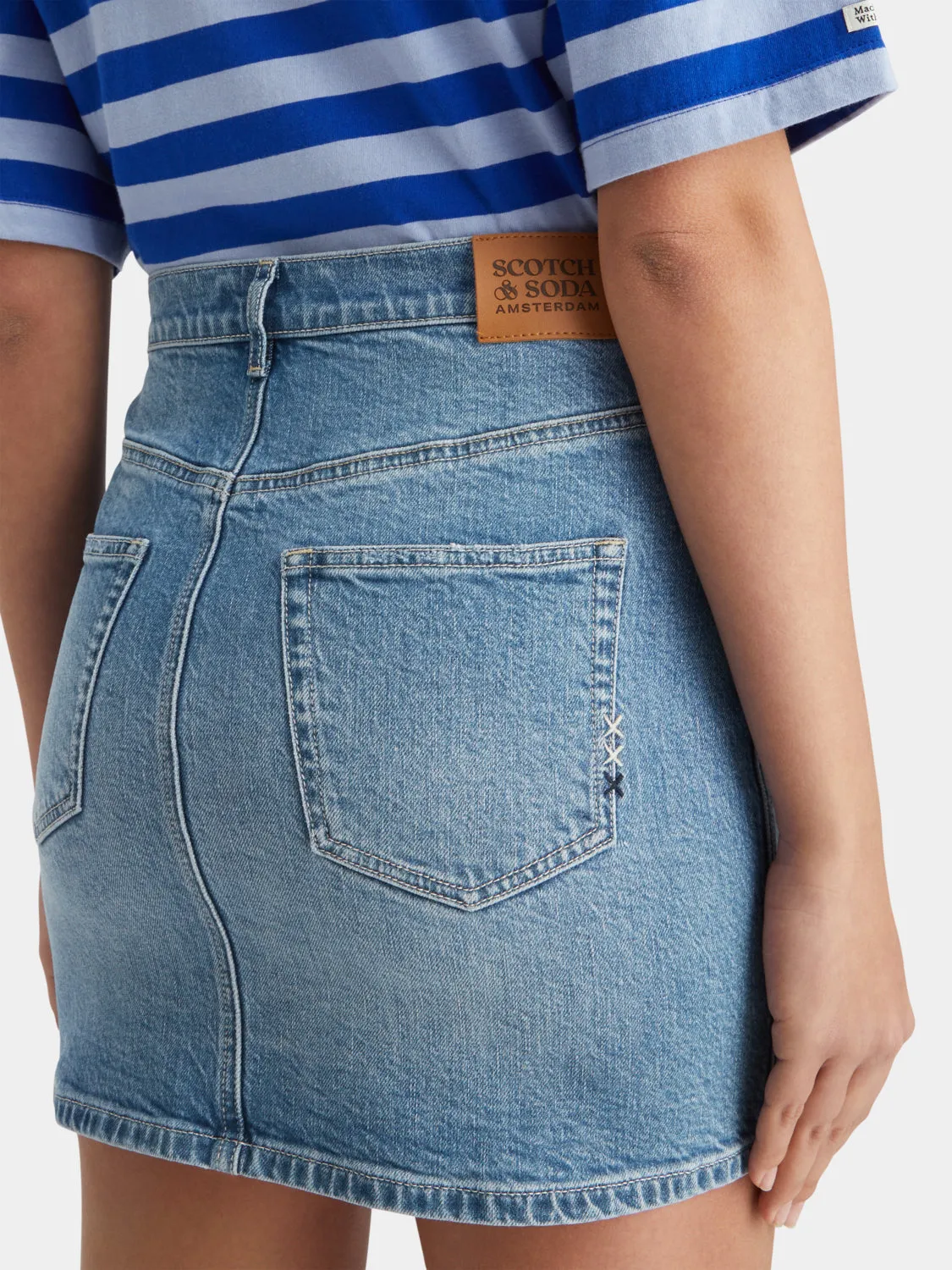 Denim skirt