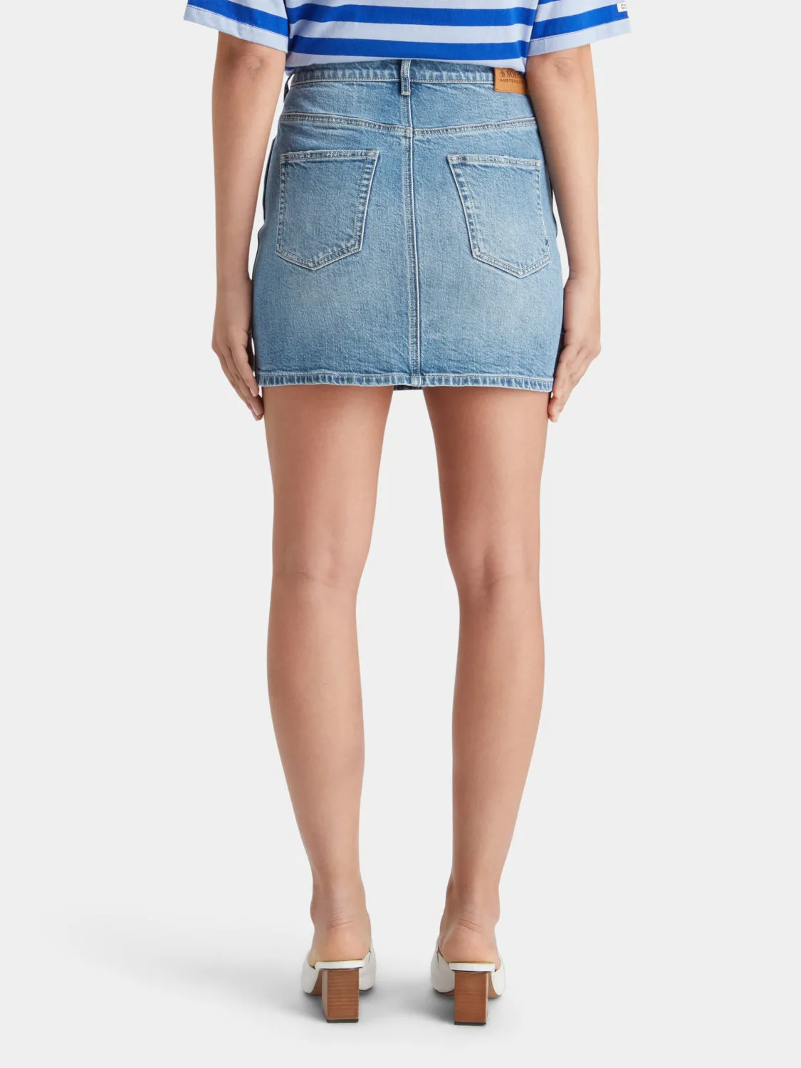 Denim skirt