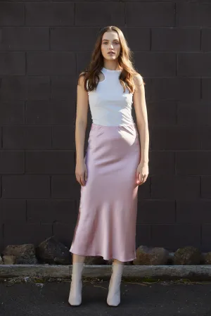 Donna Slip Skirt - Musk Pink