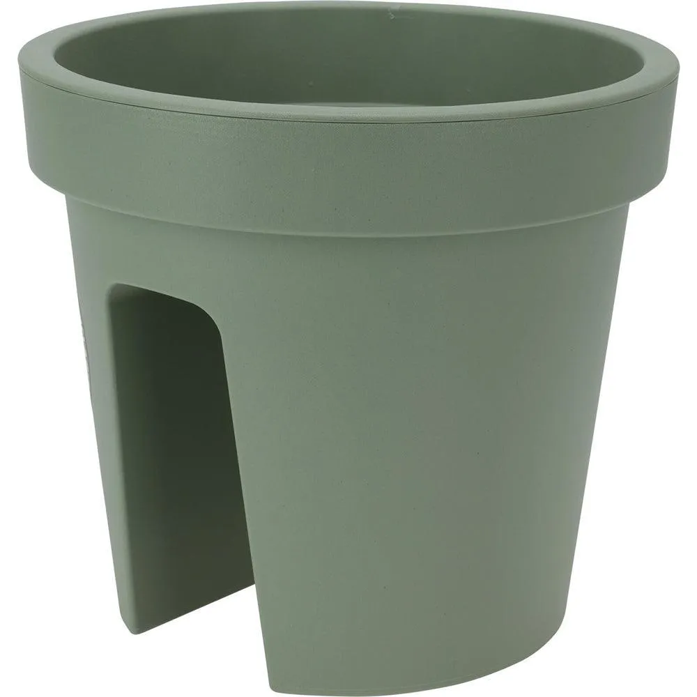Ecken Kanten Pastel Green Round Flowerpot Bridge | 28cm