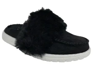 Gypsy Jazz Black Softie Slip On Shoes