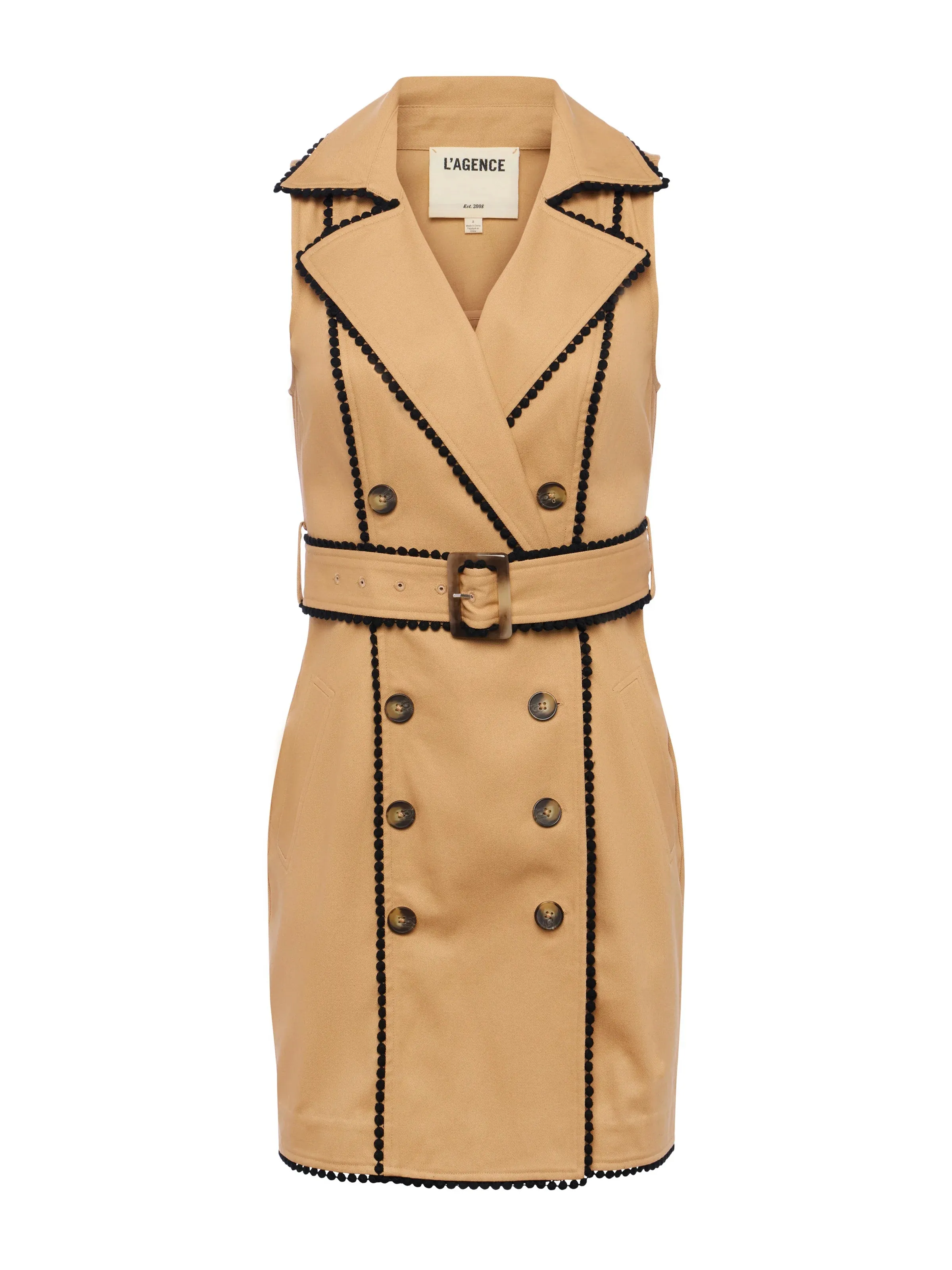L'Agence Hale Trench Mini Dress