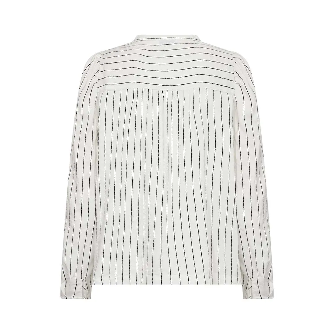 LEVETE ROOM Kerry 2 bluse - star white striber