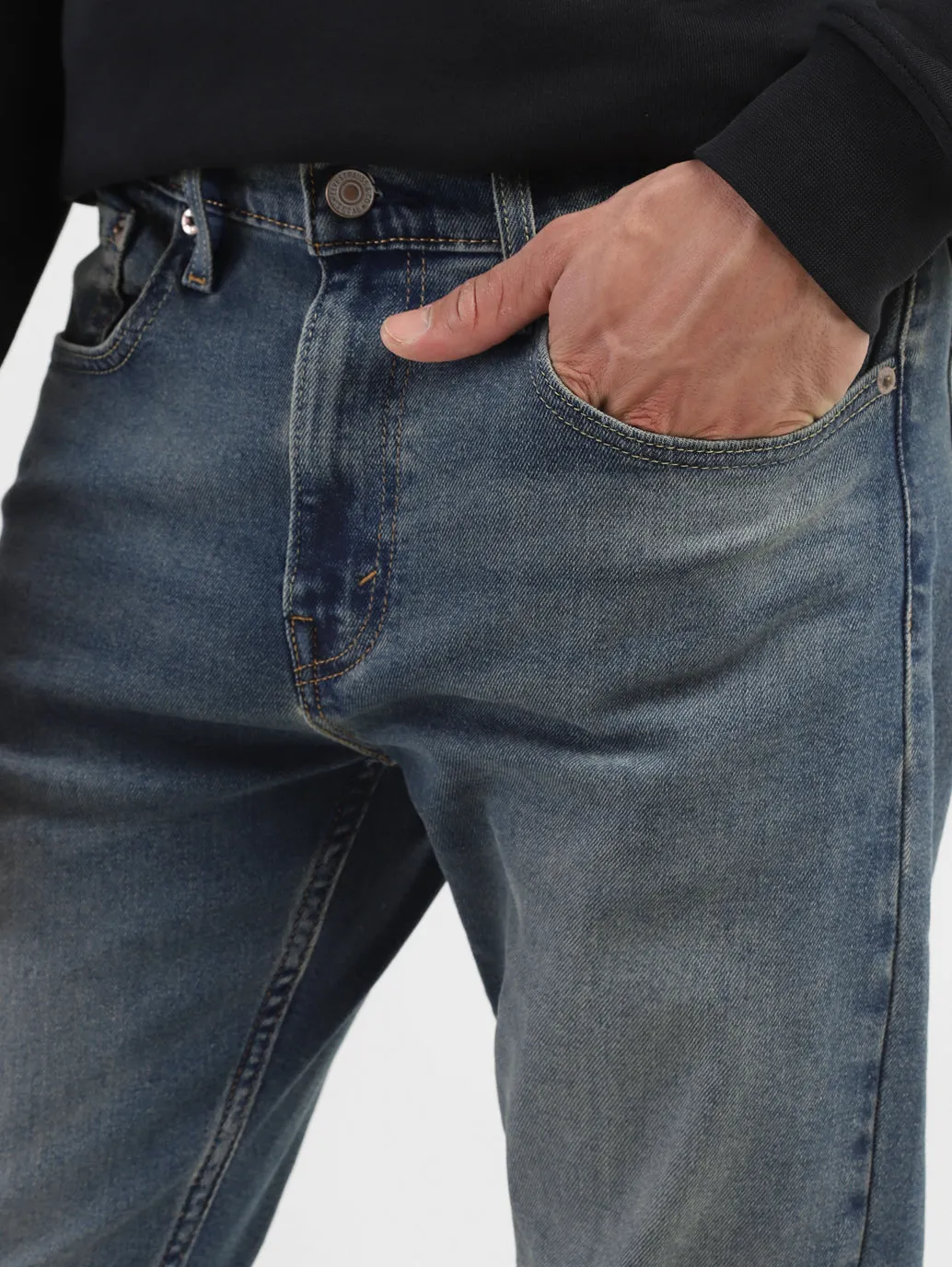 Men's 512 Indigo Slim Tapered Fit Mid Rise Jeans