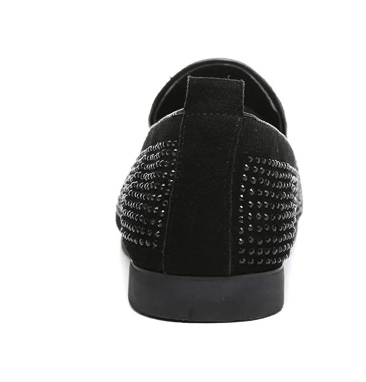 Men's Monster Rhinestone Loafers