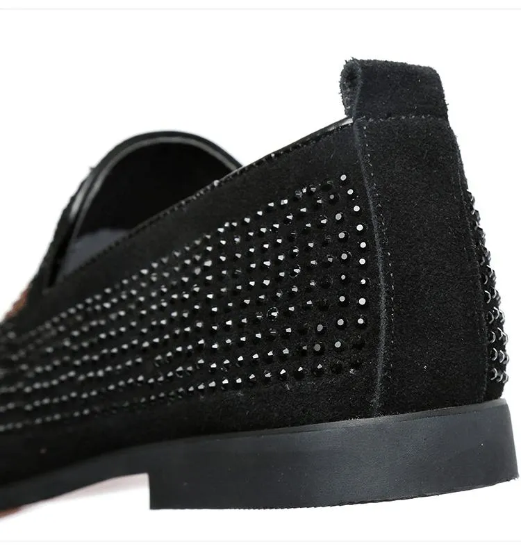 Men's Monster Rhinestone Loafers