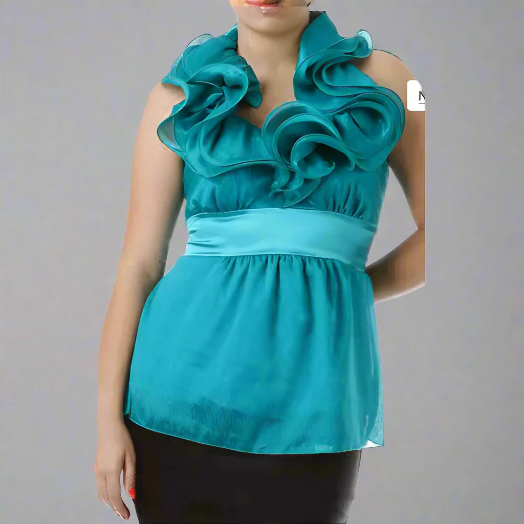 Mina Ruffle Top
