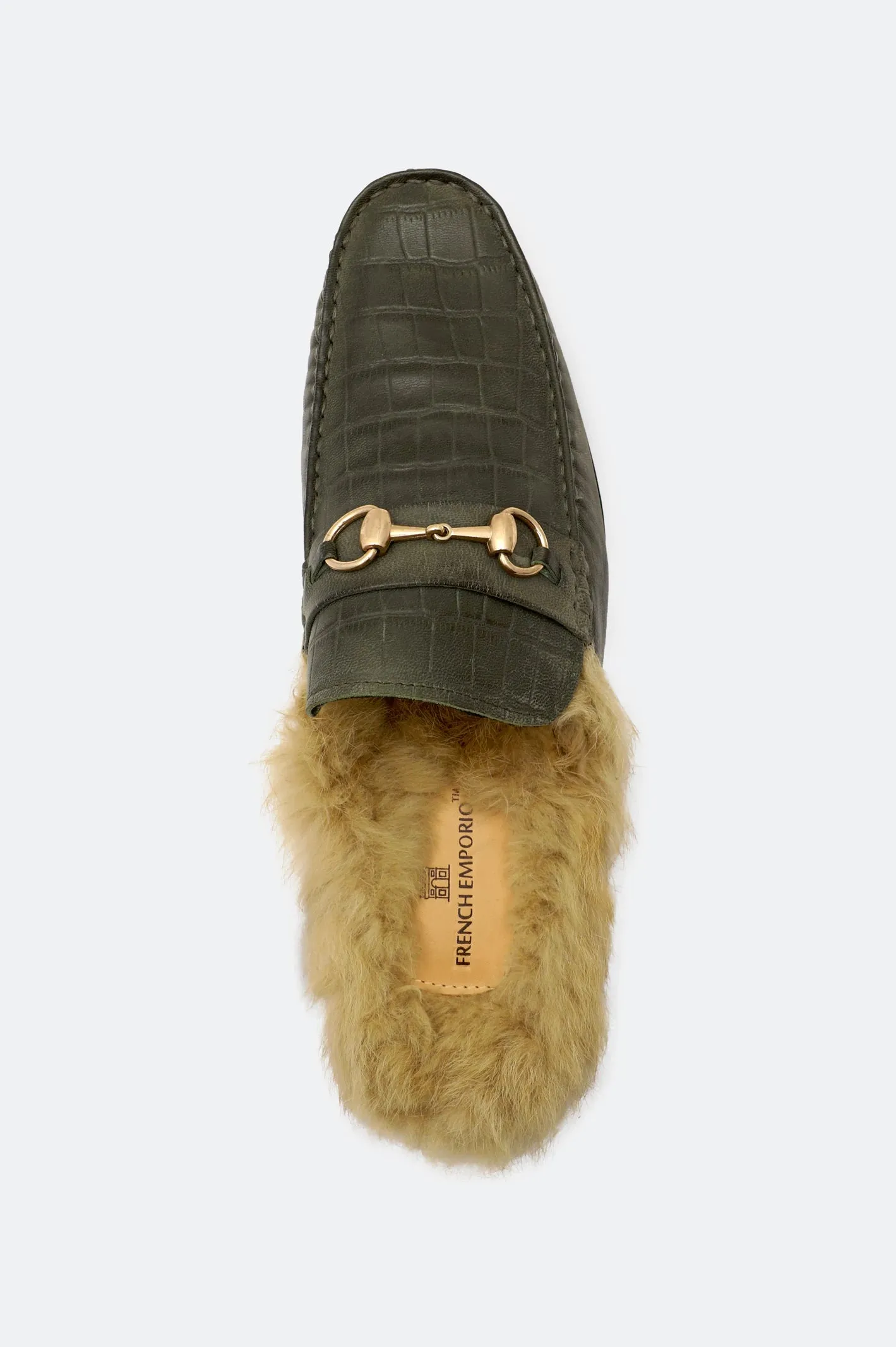 Olive Casual Moccasins Shoes