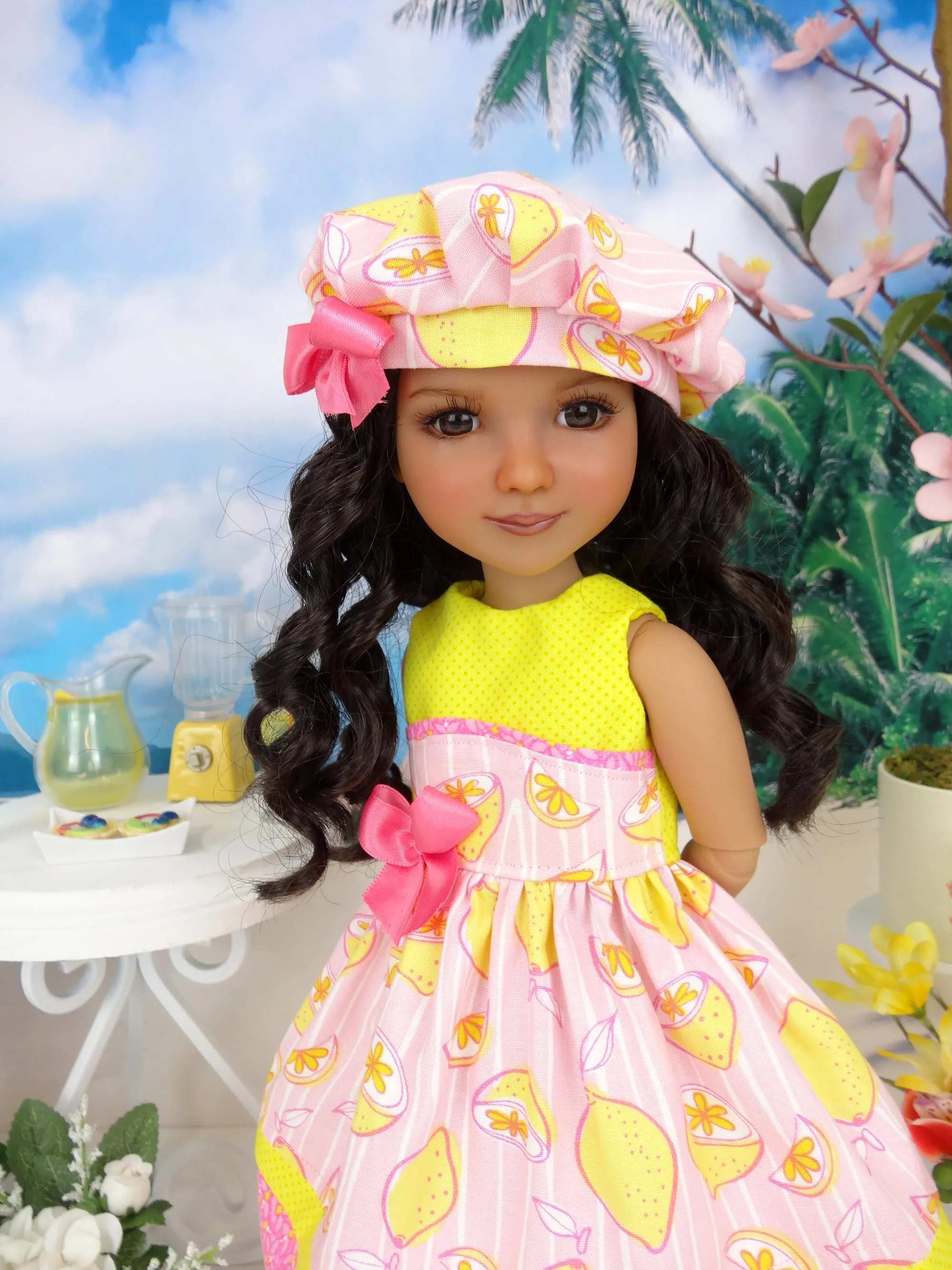 Pink Lemonade - dress with shoes for Ruby Red Fashion Friends doll