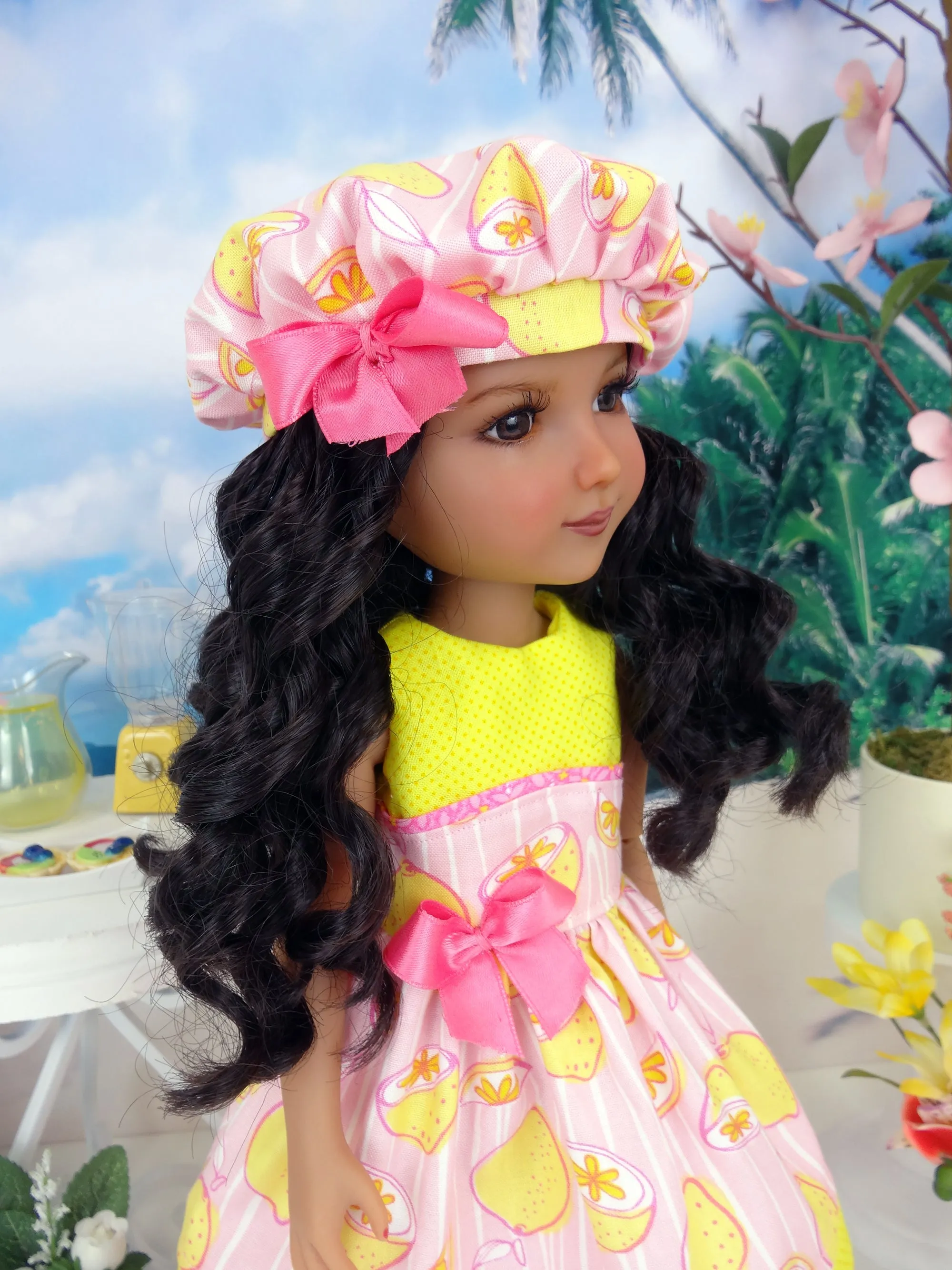 Pink Lemonade - dress with shoes for Ruby Red Fashion Friends doll