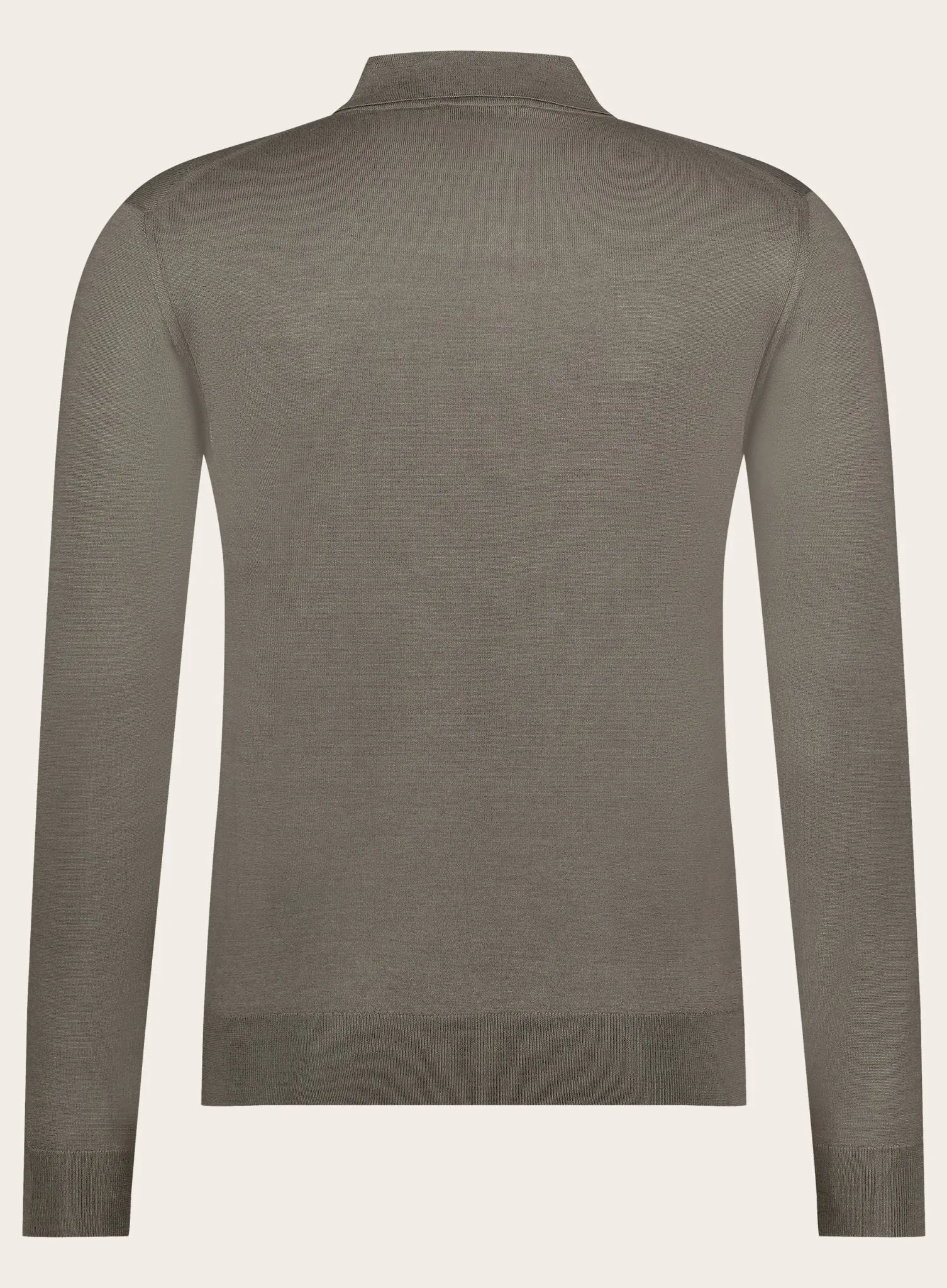 Poloshirt van cashmere en zijde