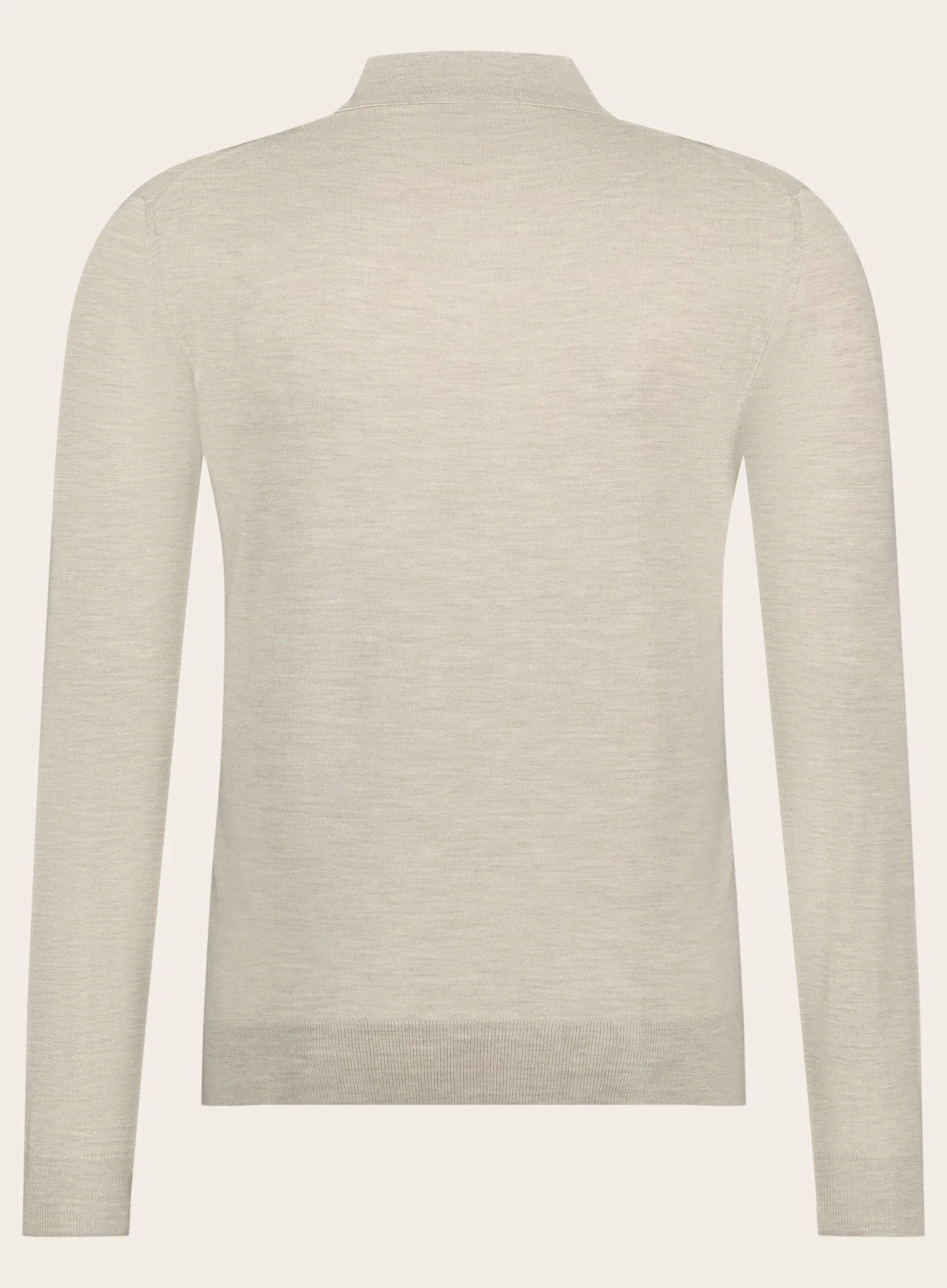 Poloshirt van cashmere en zijde
