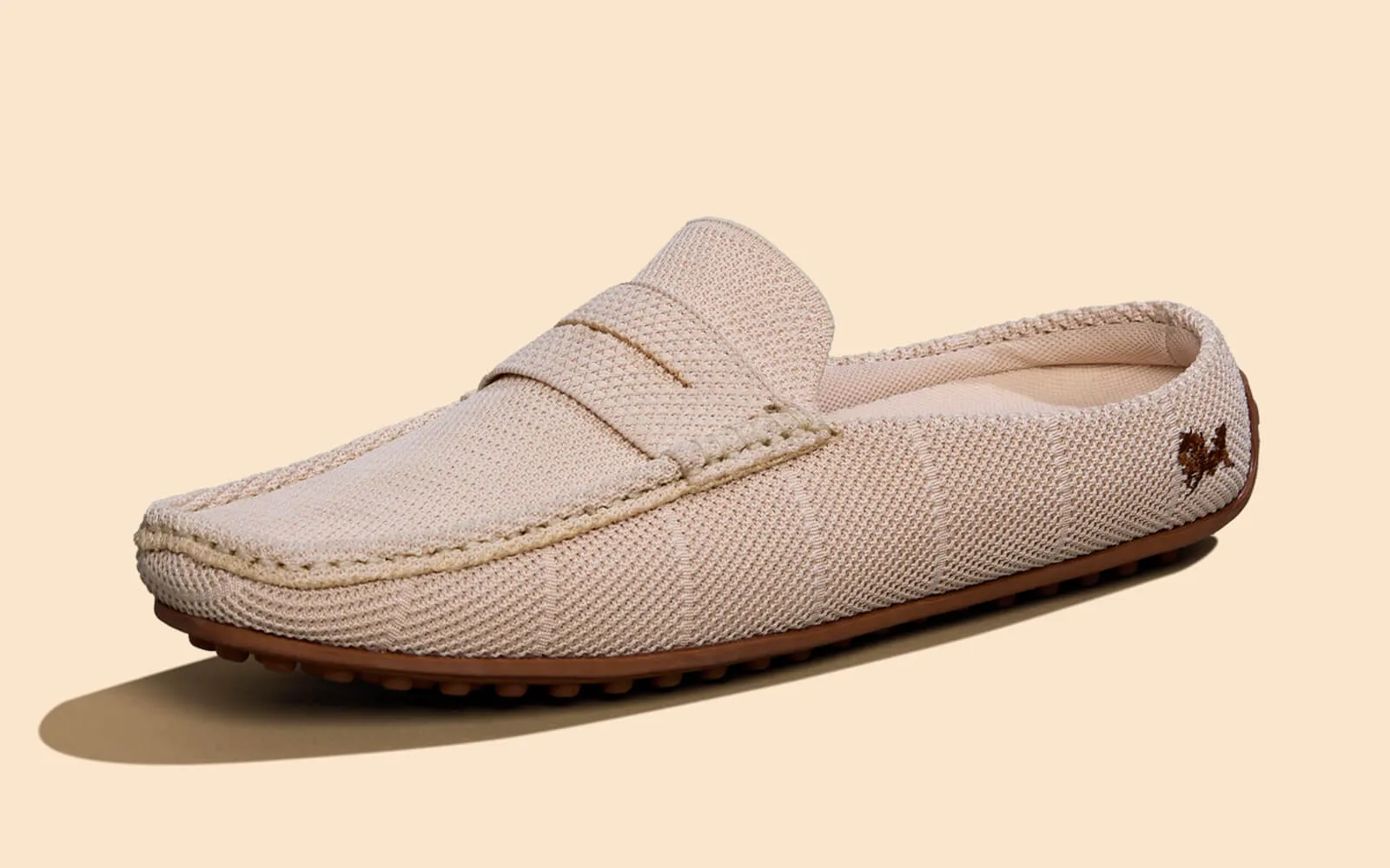 Relive Knit Mules : Beige