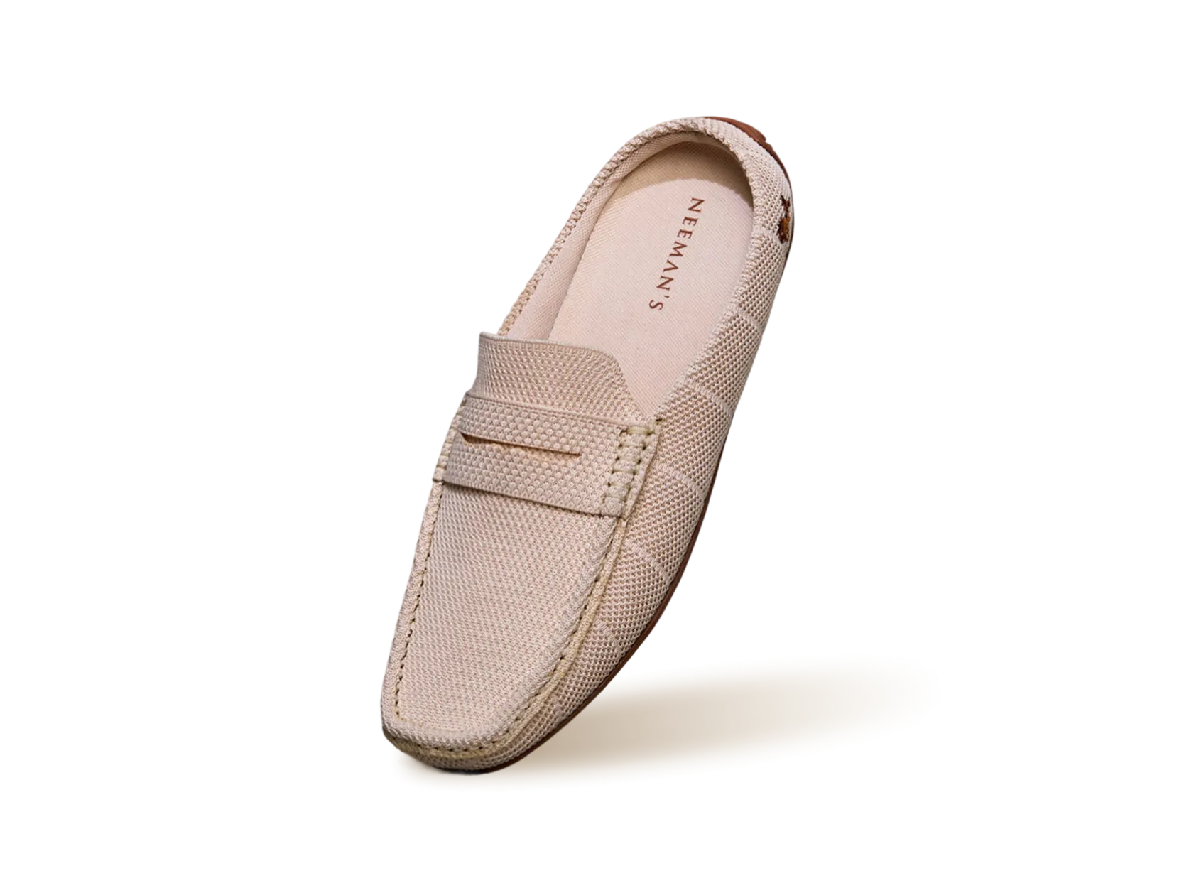 Relive Knit Mules : Beige