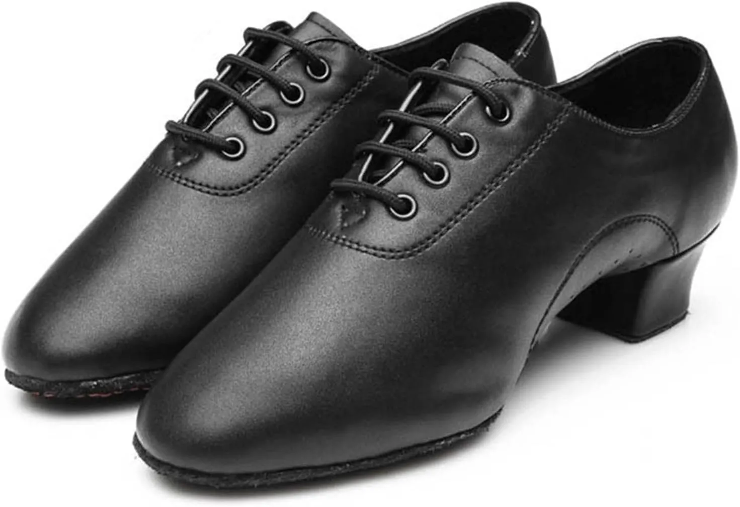 Shoes Boys Modern Dance Shoes Prom Ballroom Latin Dance Shoes Solid Color Lace Up Toddler Boots Boys (Black, 31)
