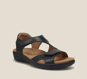 Taos Women's Serene Sandals- Black