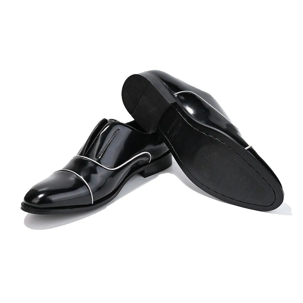 The Alternate Black Patent Slip-Ons