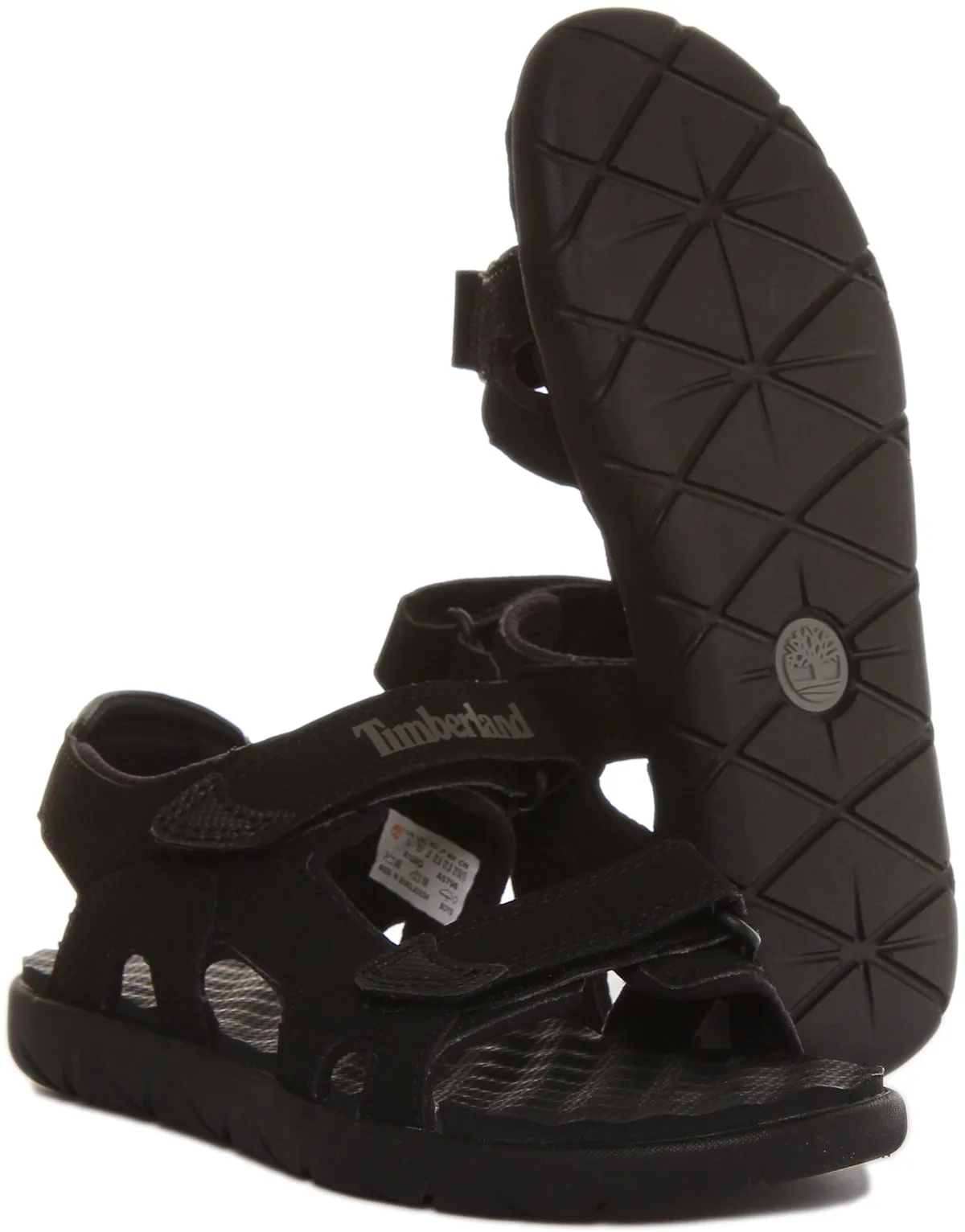 Timberland A1Qxq Perkin Row In Black Mono For Kids
