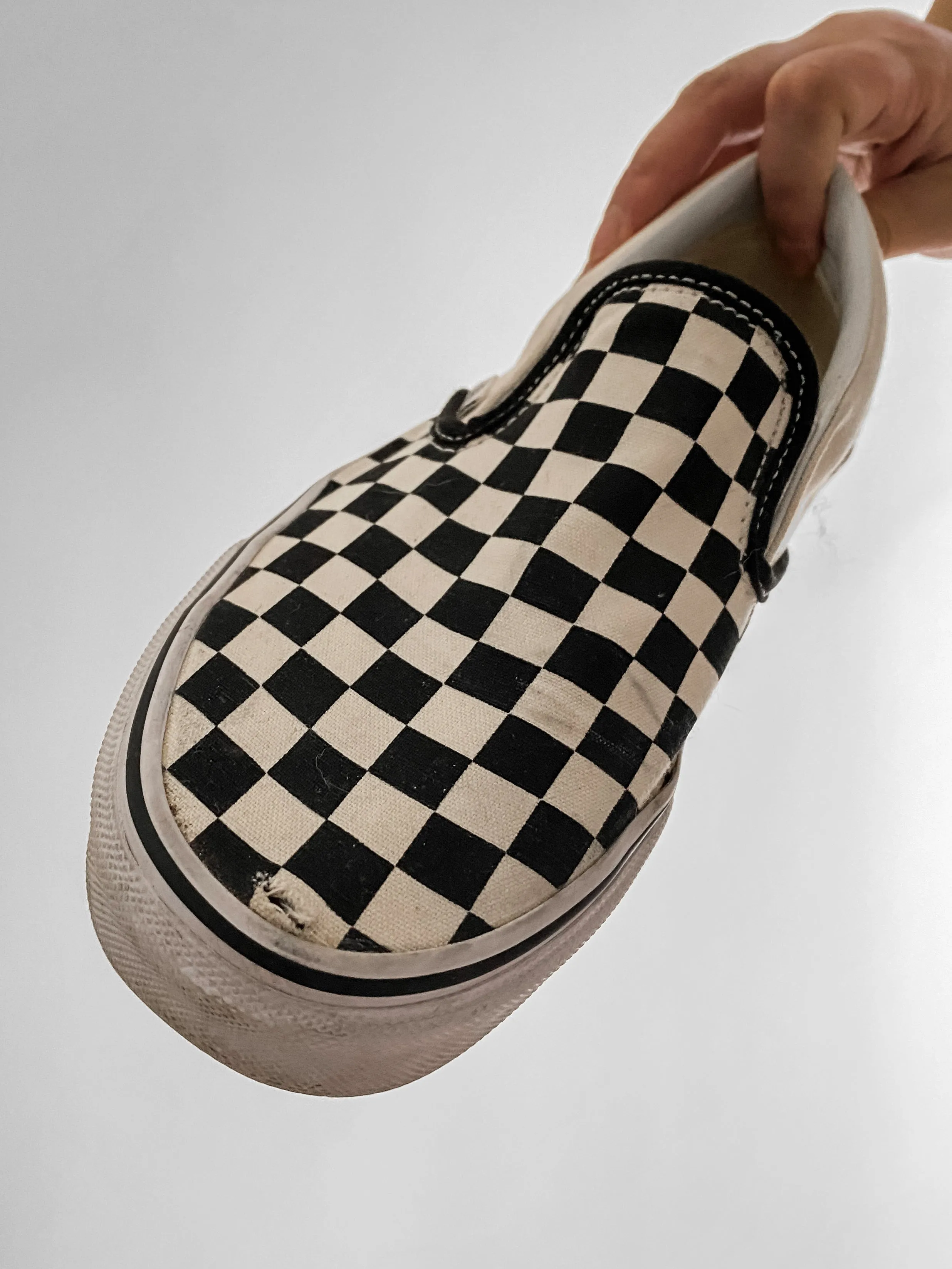 Vans Checkered Slip-Ons (8.5)